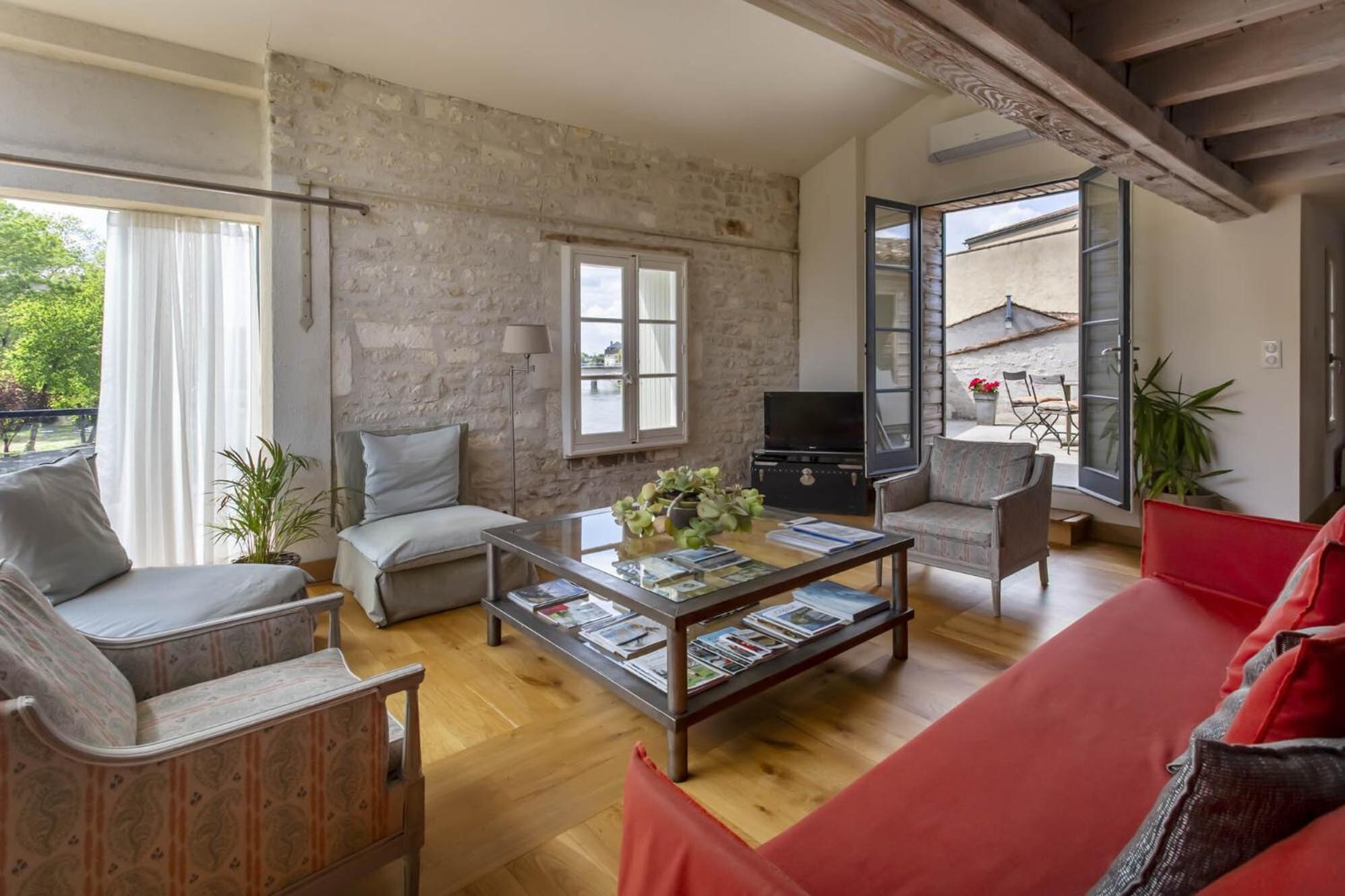 자르나크 Quai 3 Loft Moderne Et Lumineux Les Pieds Dans L'Eau 아파트 외부 사진